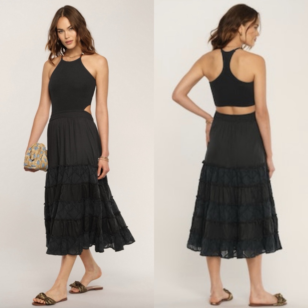 Heartloom Fauna Dress in Black XS NWT